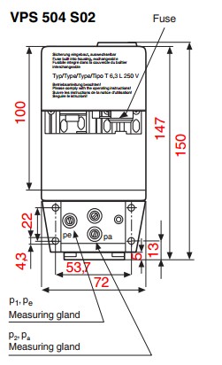 Размери VPS 504 S02 1